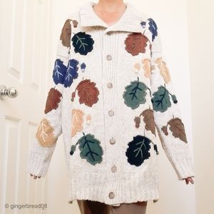 Van Heusen For Her Hand Embroidered Leaf Jacket